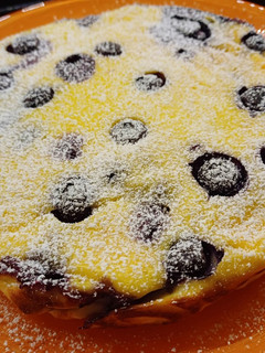 A picture of Yogurt and Blueberry Cake, Gluten-Free.