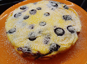 Foto di Torta allo yogurt e mirtilli, senza glutine