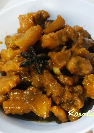 Foto resep Babi kecap