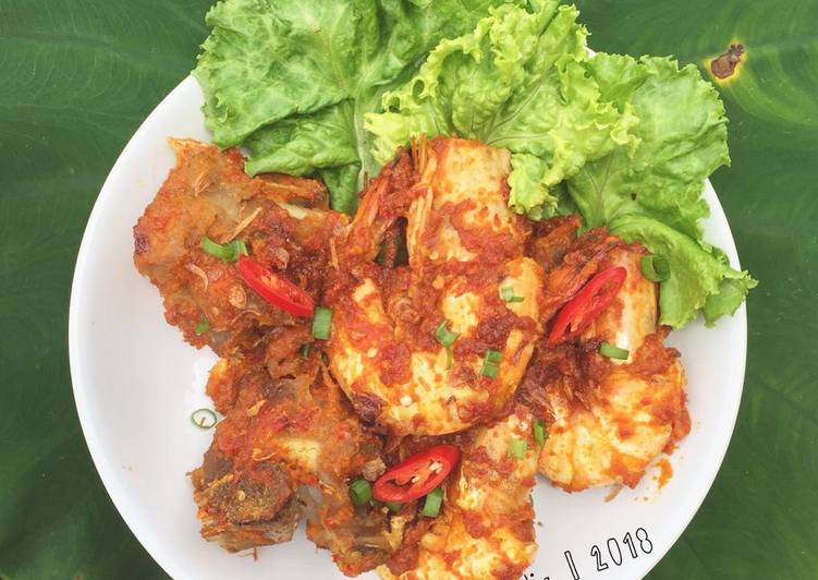 Langkah Mudah untuk Menyiapkan Udang &amp; iga bakar teflon, Bisa Manjain Lidah