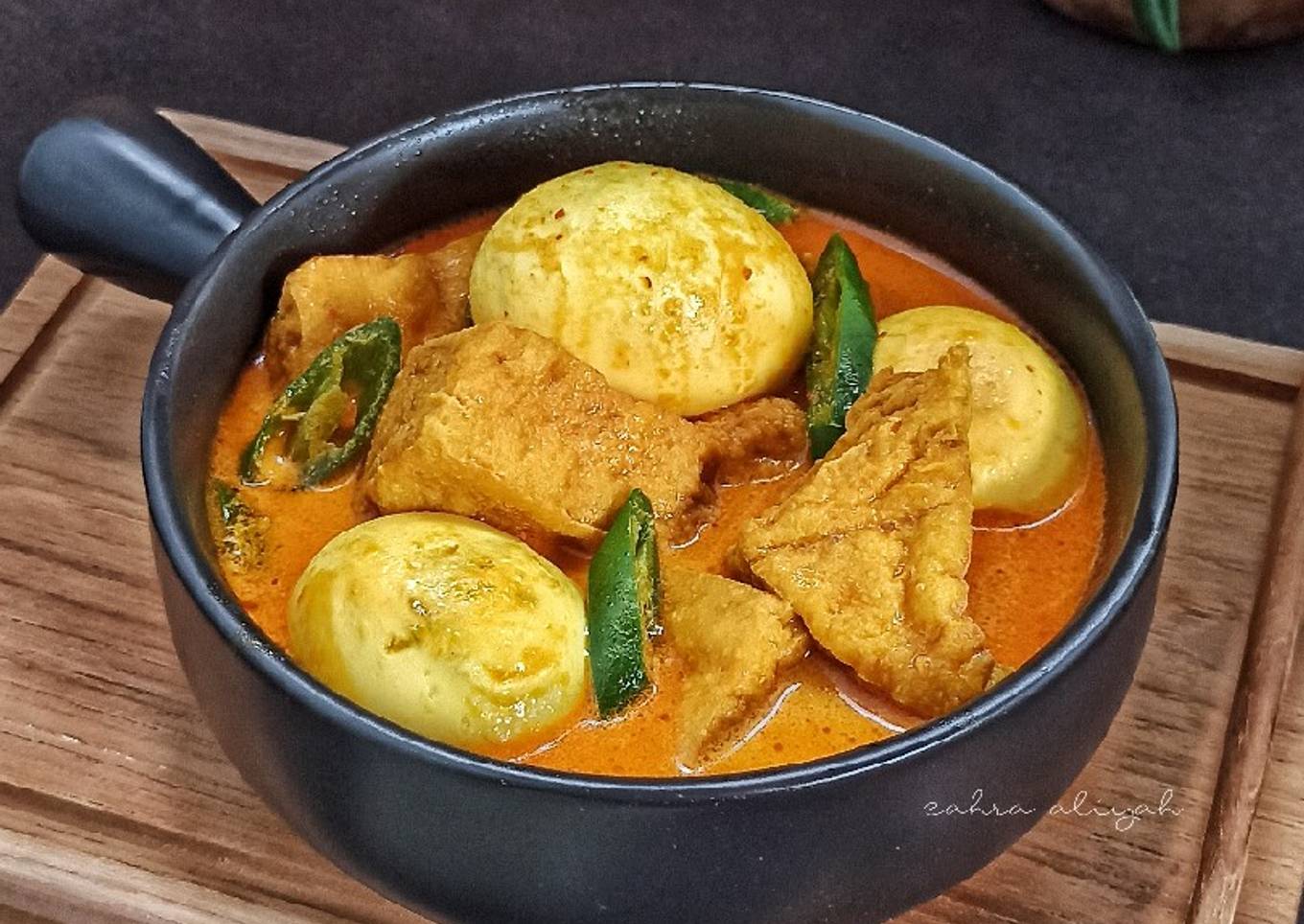 Sayur Santan Tahu & Telur