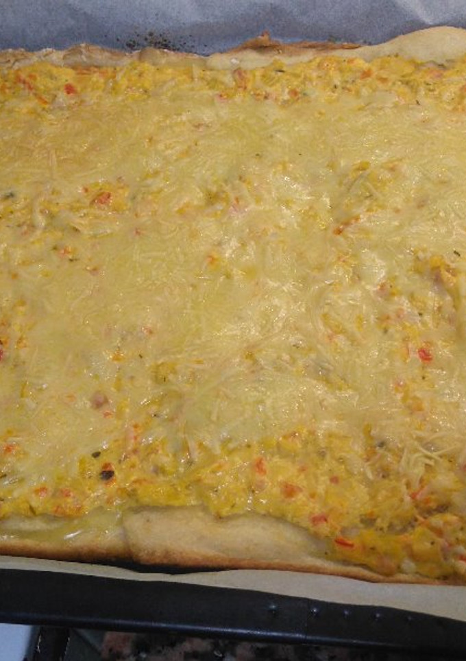 Una foto de Quiche de puerros y..