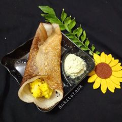 A picture of Farali masala dosa.