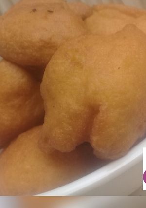 A picture of Eggy akara.