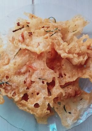 Foto resep Peyek udang no telur no santan