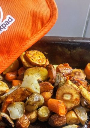 Une photo de ​Légumes rôtis au fours (vegan)