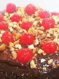Chocotone trufado com brigadeiro amargo