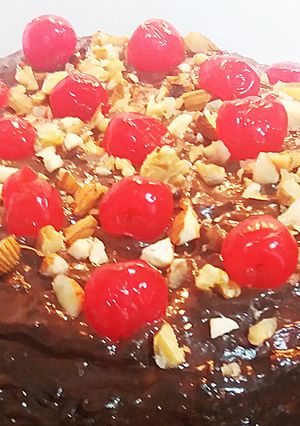 Foto de Chocotone trufado com brigadeiro amargo