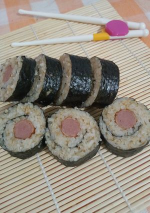 Foto resep Nasi gulung sosis