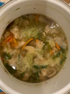 清爽肉羹湯 的食譜成品照片