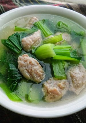 Hình của món Canh cải bẹ cá thác lác.