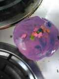 Cupcakes con frosting de uva