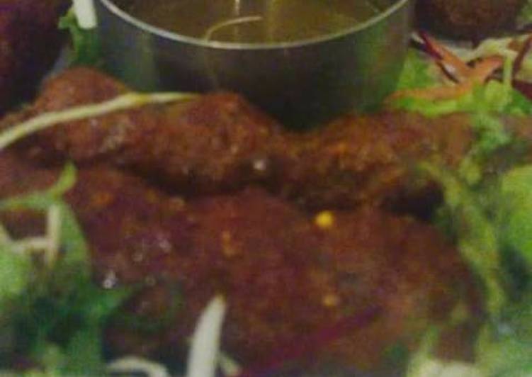 Beef seekh kabab