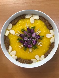 عکسی از دستور شله زرد