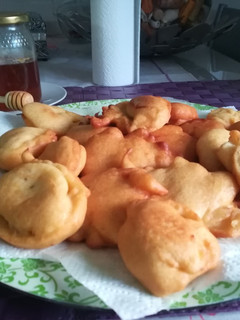 Una foto de Tortillas de Carnaval de plátano (Thermomix)