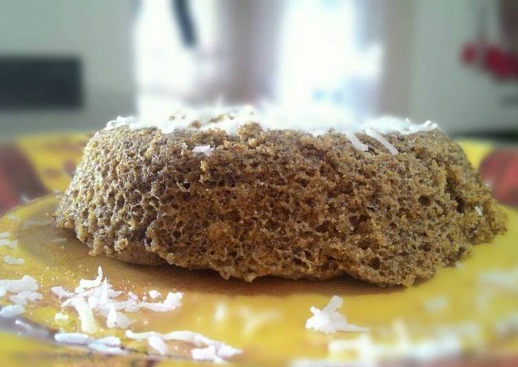 Bolo Vegano de Fubá na caneca