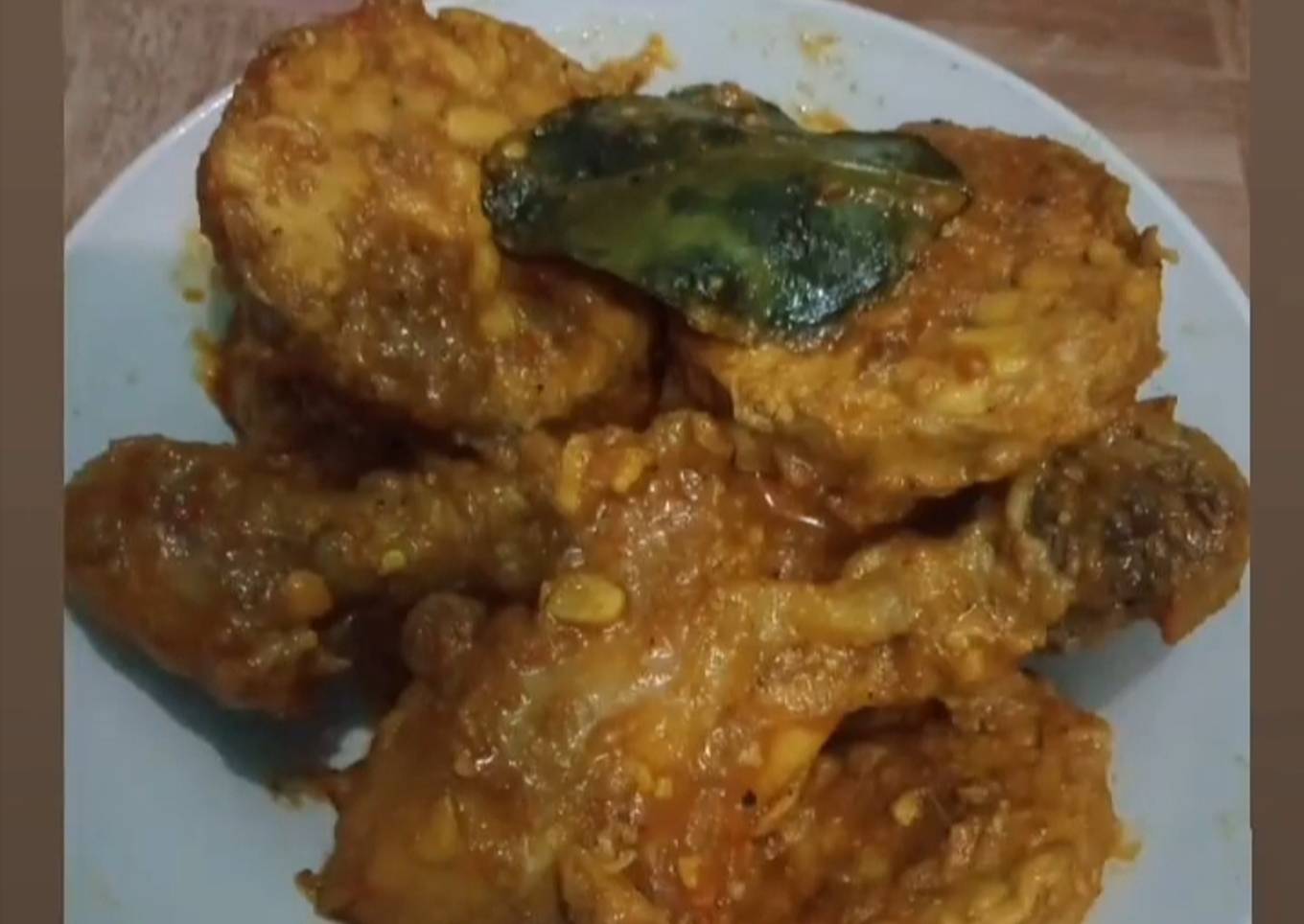 Rica rica Ayam dan Tempe