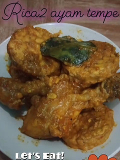Foto resep Rica rica Ayam dan Tempe