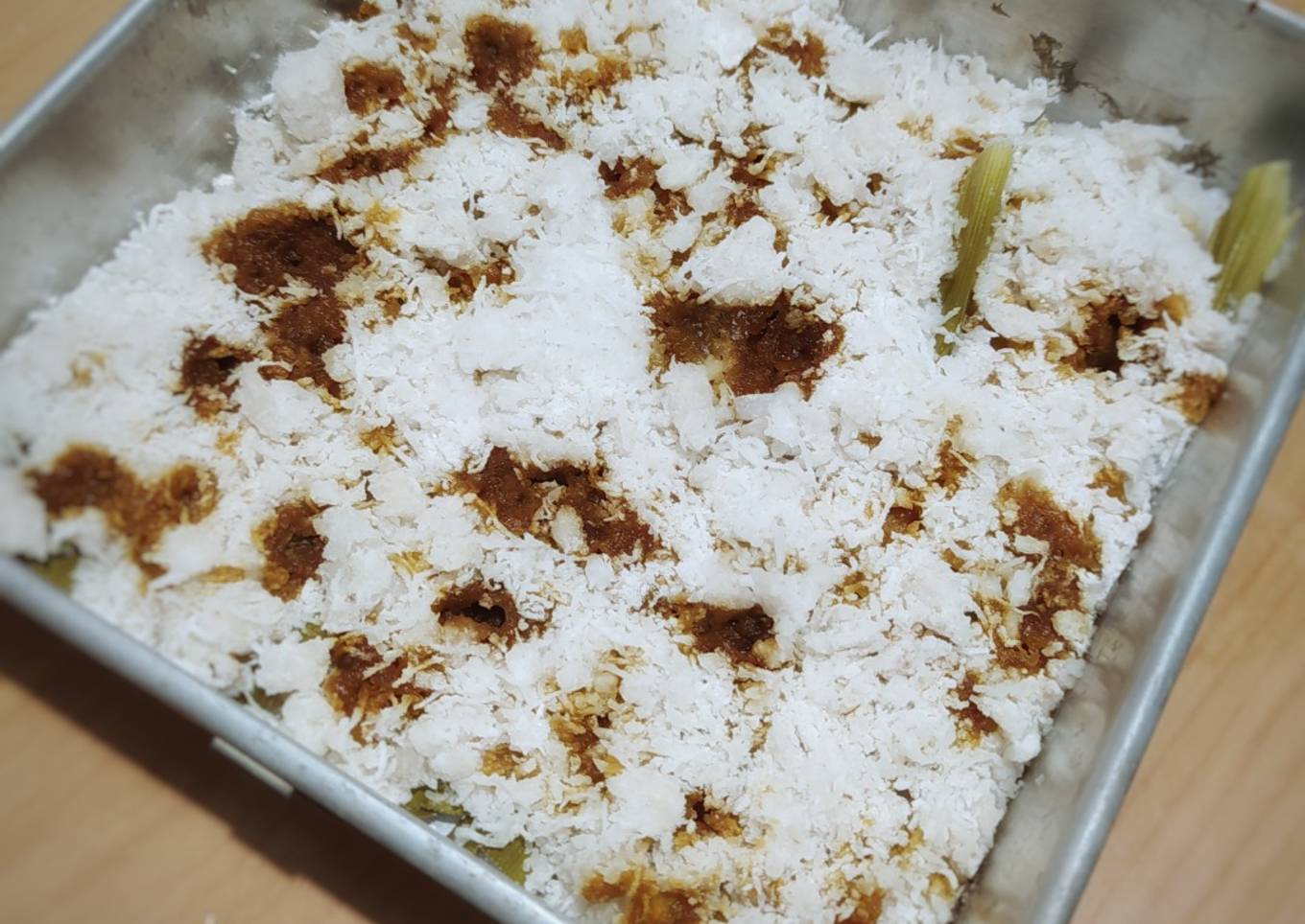 Vegan gluten free Kue Awug khas Jabar