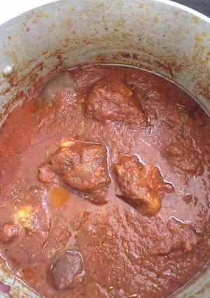 A picture of Goat Meat Stew.
