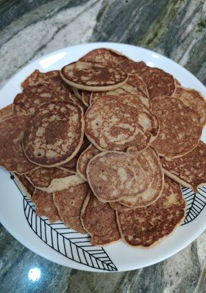 Una foto de Pancakes sin azúcares ni harina