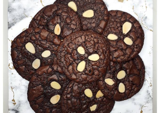 Fudge brownie cookies