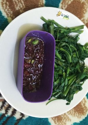 Foto resep 9. Plecing kangkung jawa