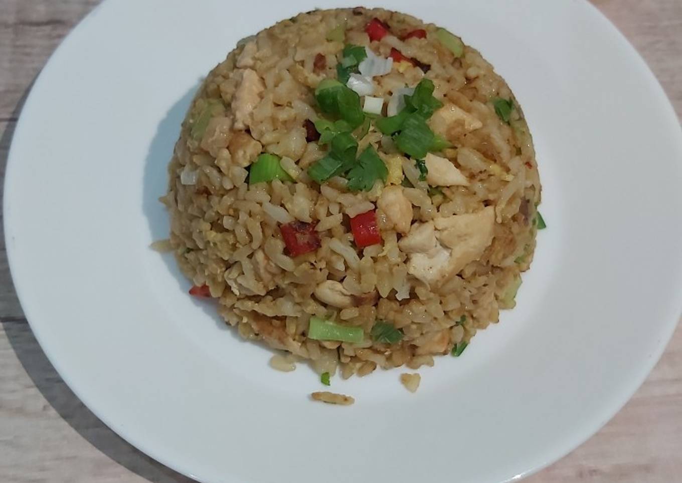 Nasgor ayam ala Korea