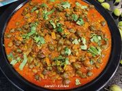 A picture of chole masala -chickpea curry
