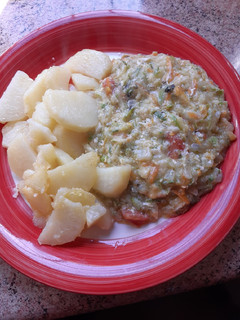 Una foto de Guiso de zapallo italiano