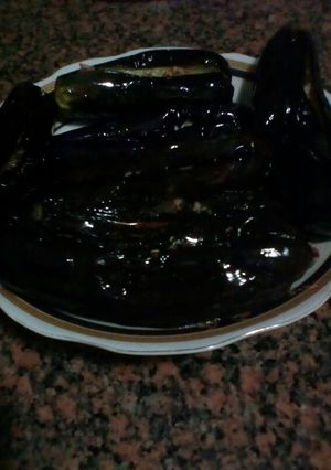صورة لوصفة الباذنجان المخلل