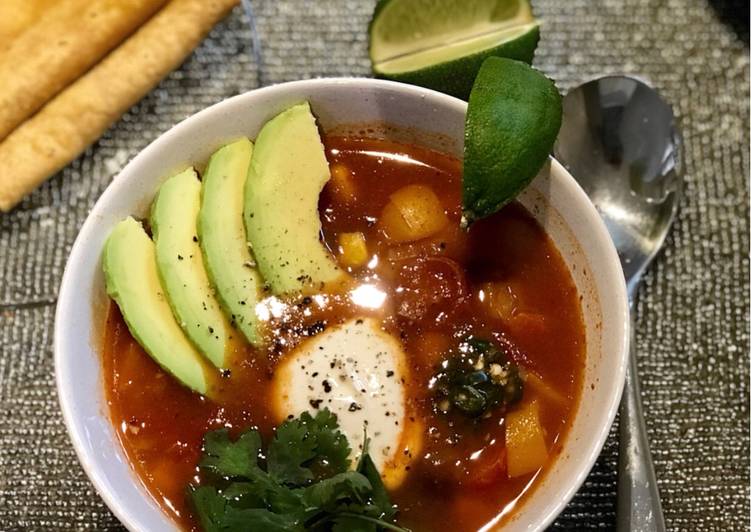 Simple Way to Prepare Favorite High protein Mexican Soup