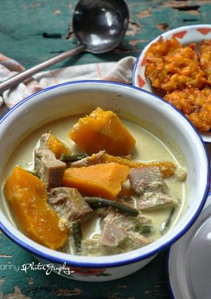 Foto resep Gangan Waluh Nangka Besantan (Sayur Labu Nangka Bersantan)