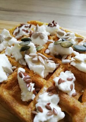 Une photo de Gaufres de maïs 🌽