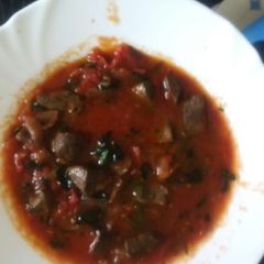 A picture of Liver stew#festivecontestkakamega#authormarathon#.