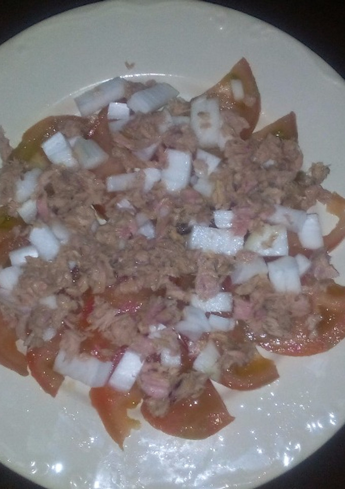Una foto de Ensalada de tomate