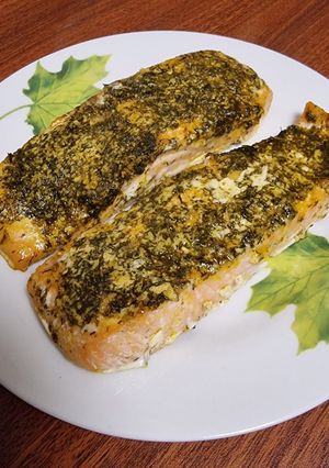 Foto principal de Salmón al curry (para pacientes renales)