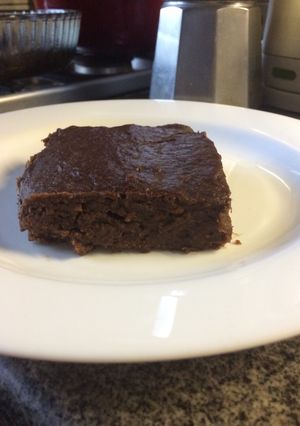Una foto de Brownie de boniato/batata