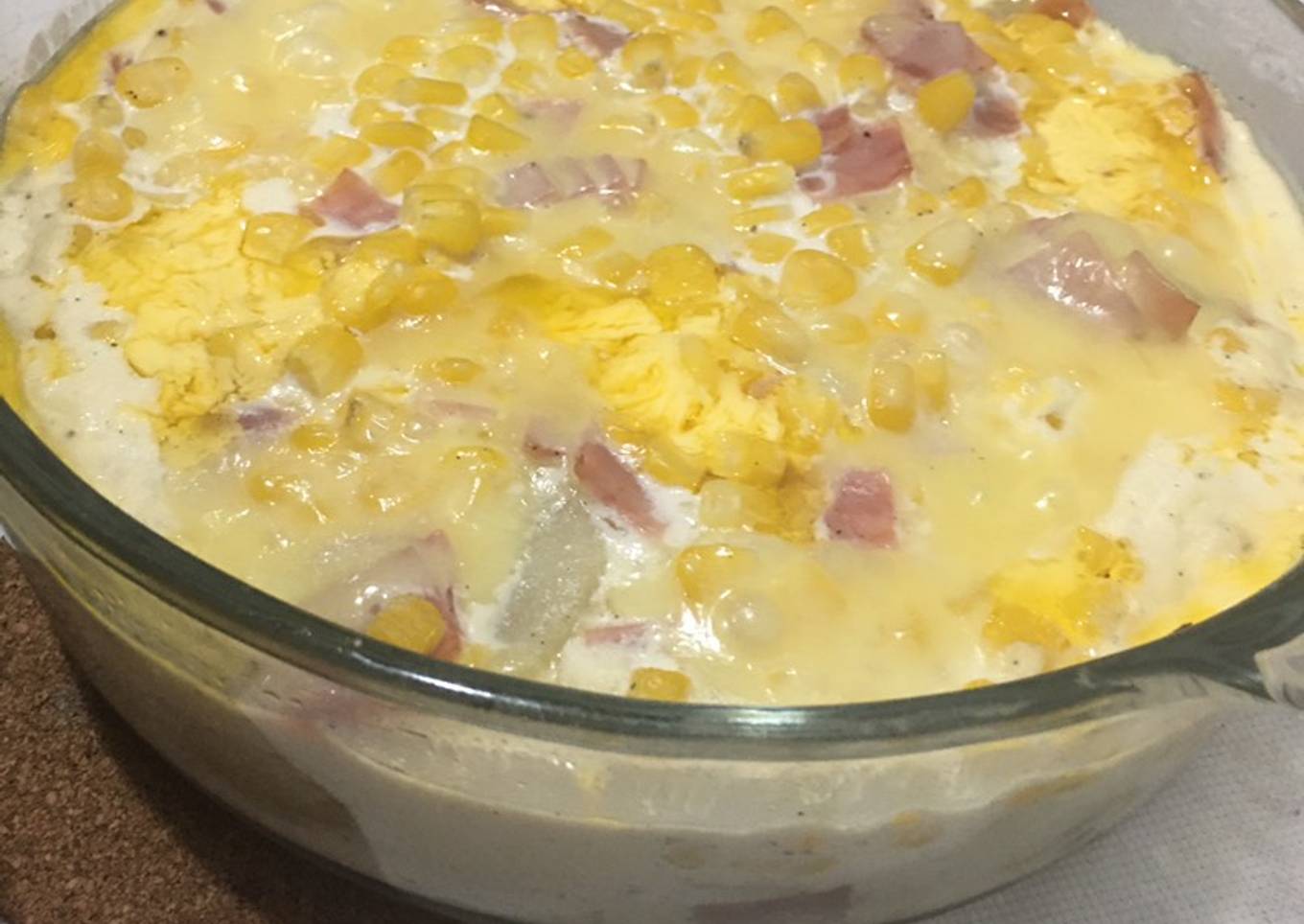 Souflé de papa 🥔🌽🧈