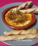 Queso provolone al horno
