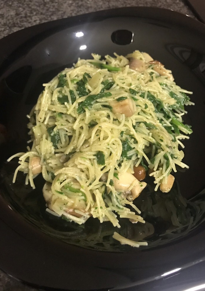 Una foto de Fideos vegetarianos