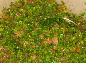 Una foto de Taboule
