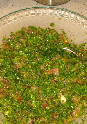 Una foto de Taboule