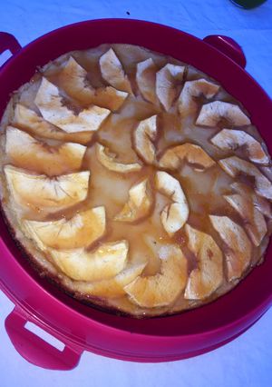 Una foto de Tarta de manzana fácil
