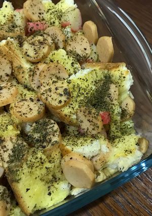 Gambar Roti Telur Versi Casserole