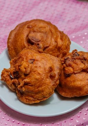 A picture of Akara with CNC bean flour.