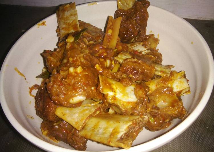 Resep Iga asam manis yang Lezat