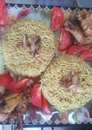 صورة لوصفة رز بالكاري
