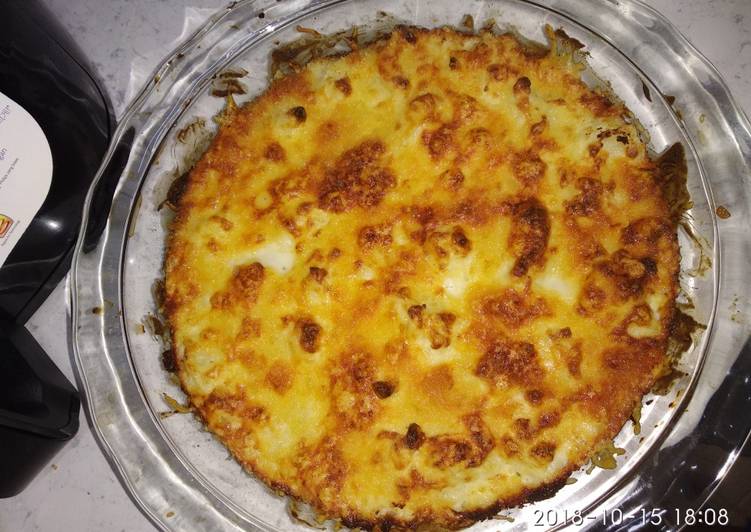 Recipe of Homemade Cauliflower cheese