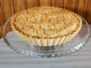 Una foto de tarta de coco
